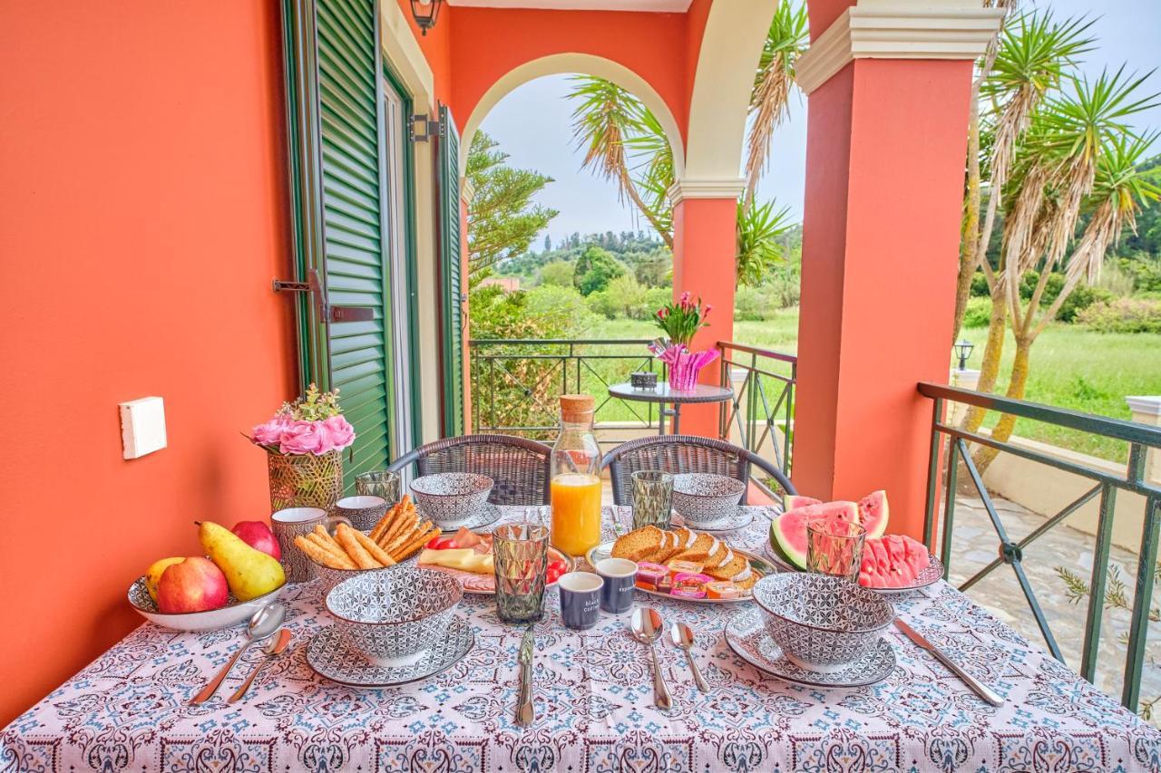 Logas Beach Studios Peroulades  Exterior foto